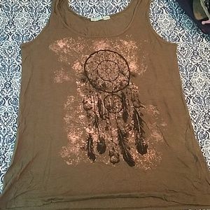 Olive colored tanktop